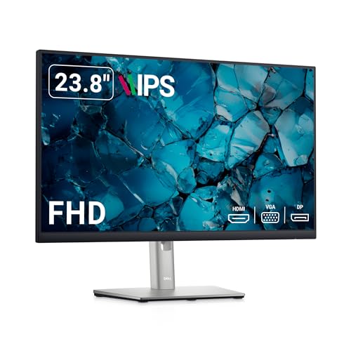 Dell 24 Monitor - P2422H - Full HD 1080p, IPS Technology, ComfortView Plus Technology