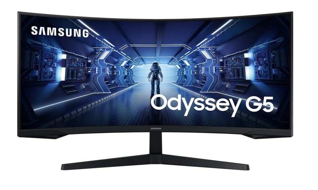 Samsung 34" Odyssey G5 Ultra-wide Gaming Monitor