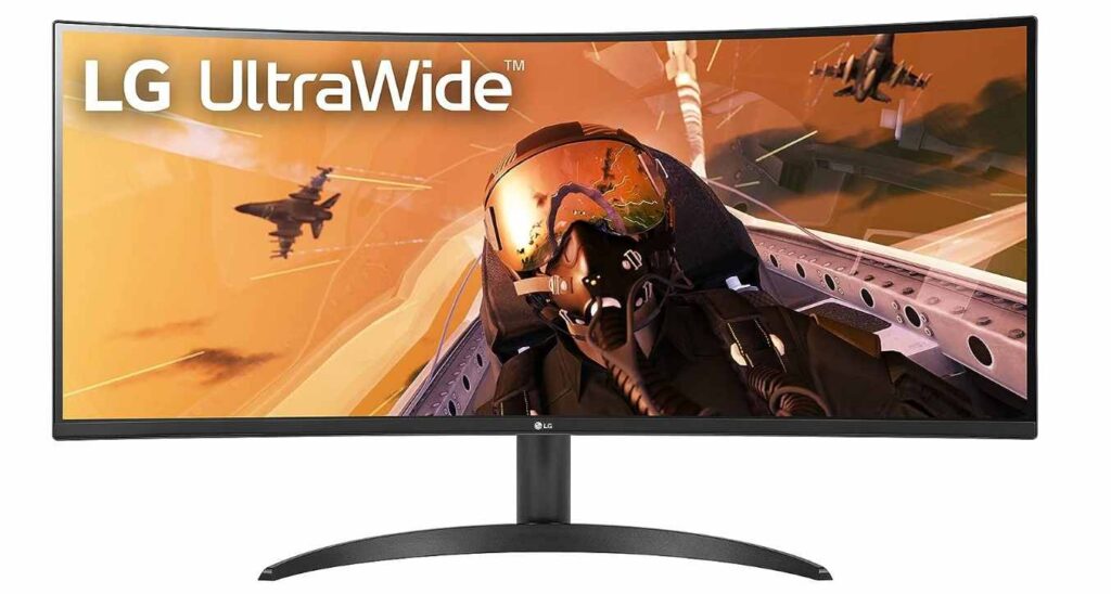 Lg 34wp60c-b 34-inch Curved Ultrawide Qhd Display