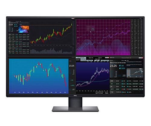 Dell U4320Q UltraSharp 43 Inch 4K UHD Computer Monitor - IPS Gaming Display, HDMI, USB-C, PC Monitor for High-Performance Gaming and Workstations (Renewed)